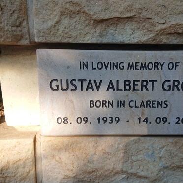 GROPP Gustav Albert 1939-2017