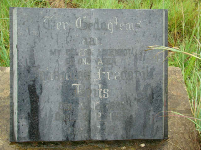 BRITS Johannes Frederik 1895-1964