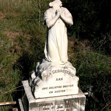 KRITZINGER Johanna E.S. nee OLIVIER 1903-1931