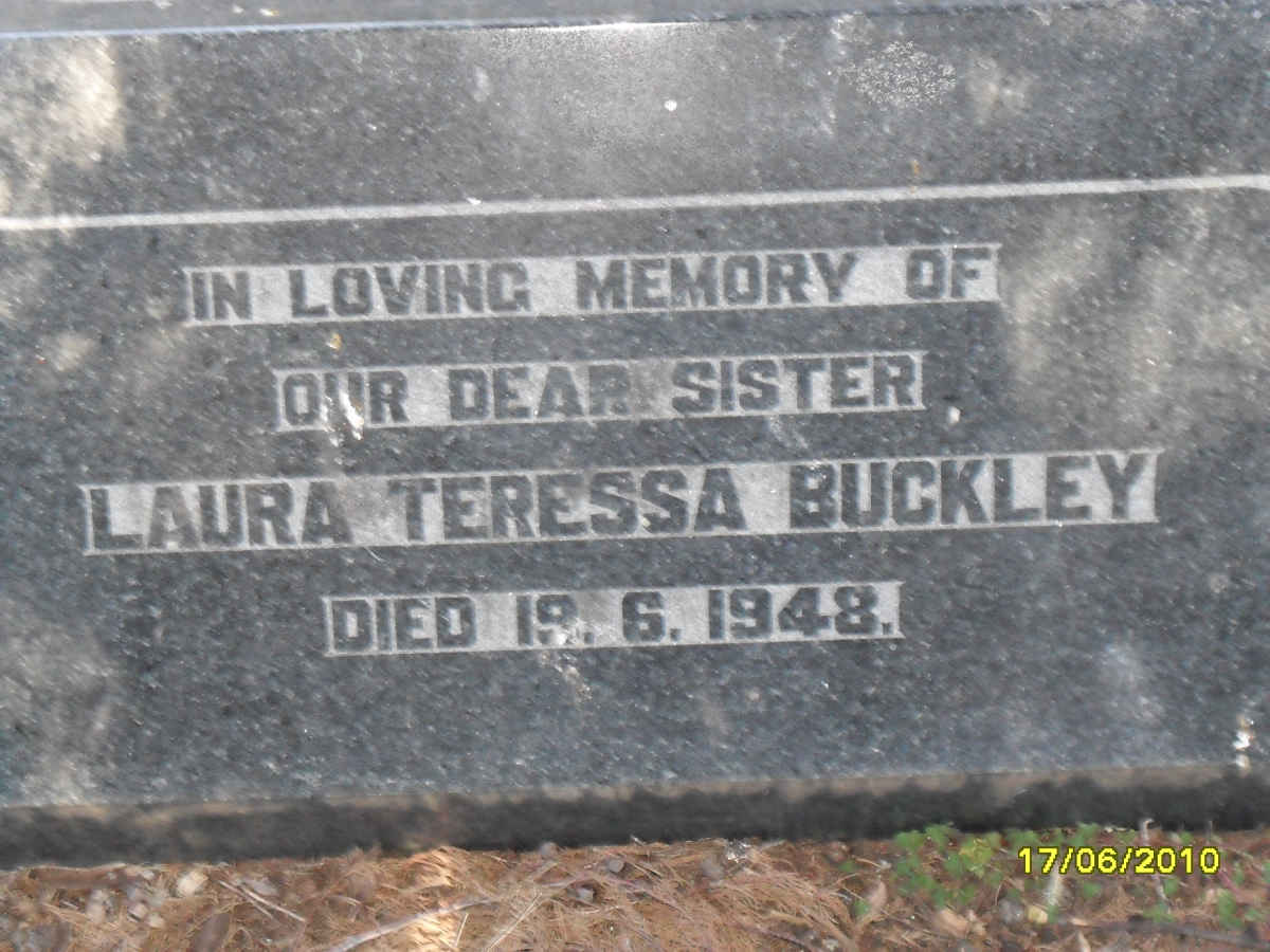 BUCKLEY Laura Teresa -1948