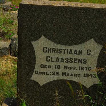 CLAASSENS Christiaan C. 1876-1943