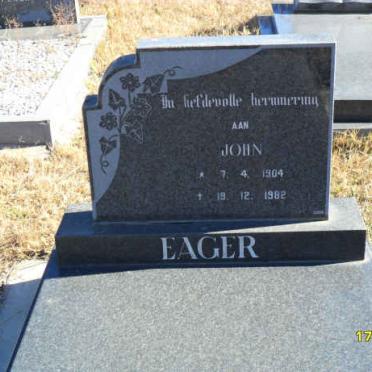 EAGER John 1904-1982