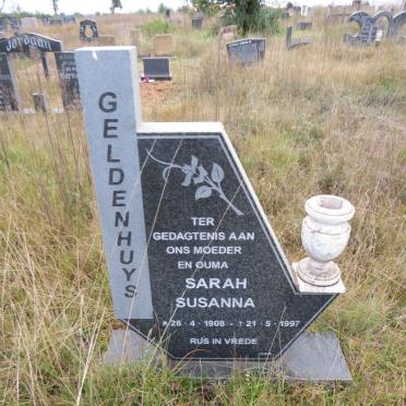 GELDENHUYS Sarah Susanna 1908-1997