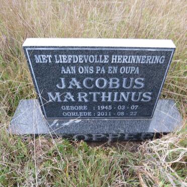 KLOPPER Jacobus Marthinus 1945-2011