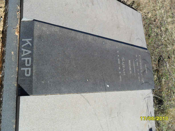 KAPP Cornelius &amp; Sarah