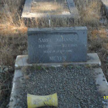 MEYER Sarel Johannes 1894-1963