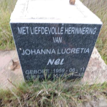 NEL Johanna Lucretia 1959-2016