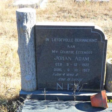 NEL Johan Adam 1922-1967