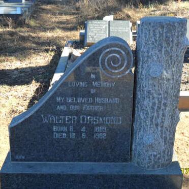 ORSMOND Walter 1889-1962