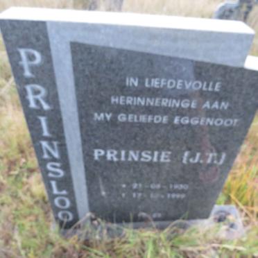 PRINSLOO J.T. 1930-1999