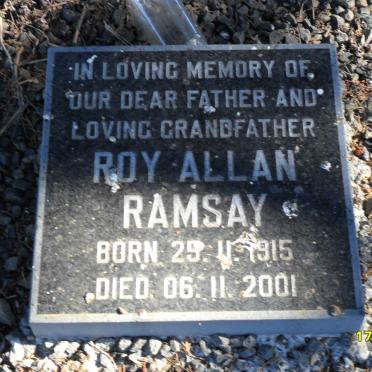RAMSAY Roy Allan 1915-2001