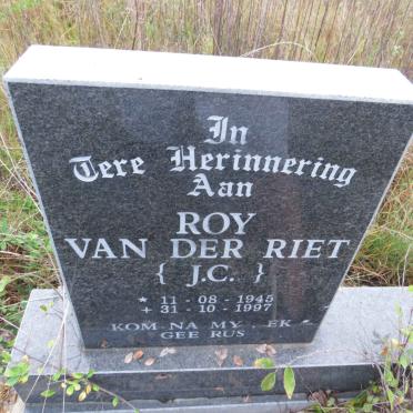 RIET Roy, van der 1945-1997