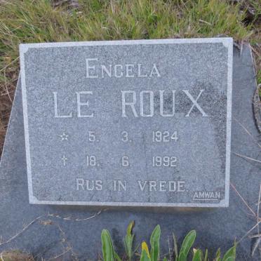 ROUX Engela, le 1924-1992