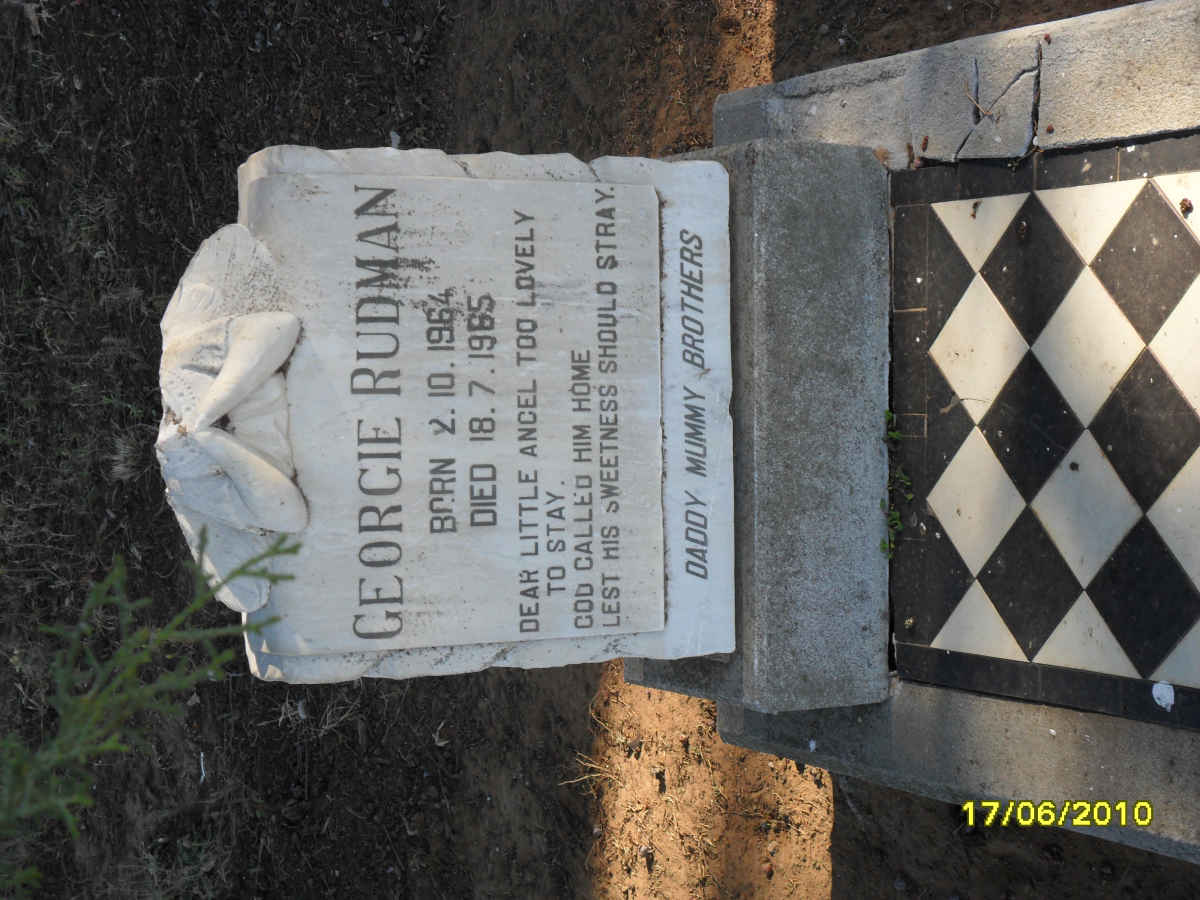 RUDMAN George 1964-1965