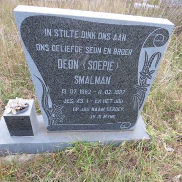 SMALMAN Deon 1962-1997