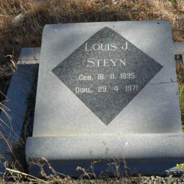 STEYN Louis J. 1895-1971