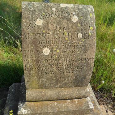 VILJOEN Jan Albertus 1879-1947