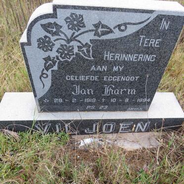 VILJOEN Jan Harm 1918-1994