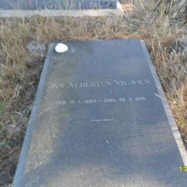 VILJOEN Jan Albertus 1894-1970