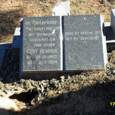 VERMAAK Gert Hendrik 1903-1964