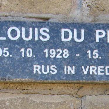 PLOOY Louis, du 1928-2009
