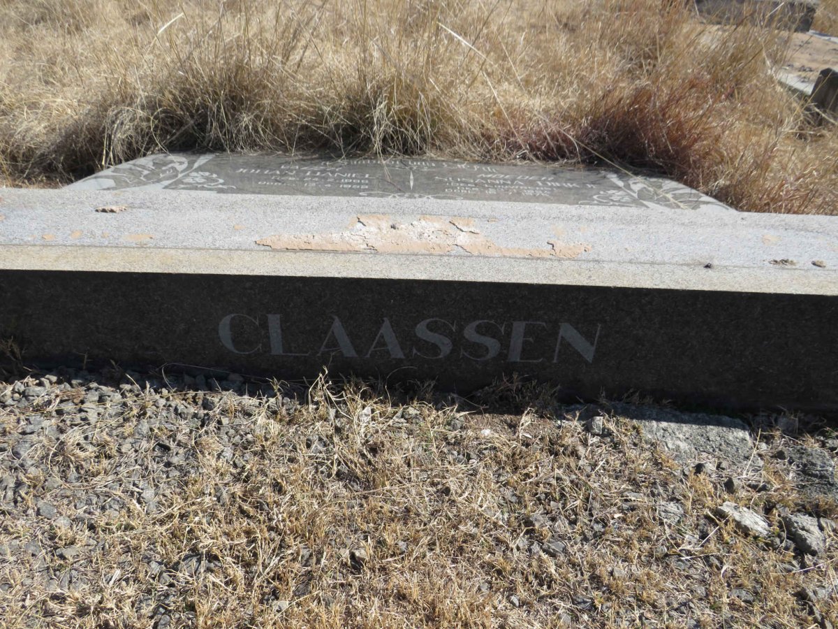 CLAASSEN Johan Daniel 1886-1959 &amp; Susanna Dirkje LOUWRENS 1894-1975 _1