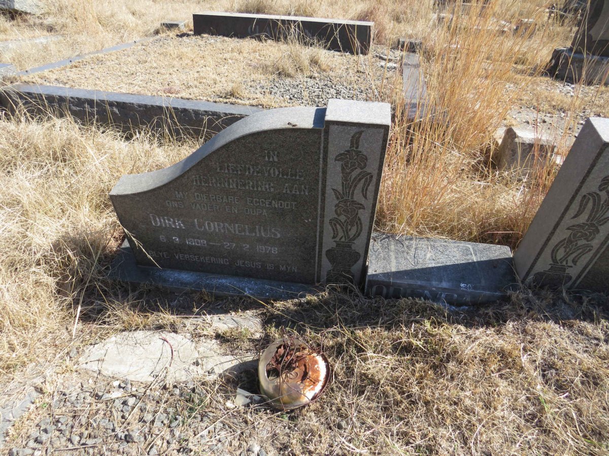 ODENDAAL Dirk Cornelius 1908-1978