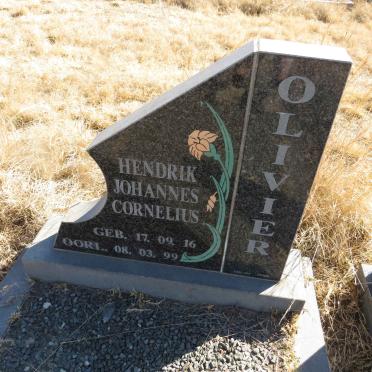 OLIVIER Hendrik Johannes Cornelius  1916-1999