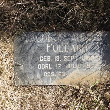 FULLARD Jacobus Adriaan 1898-1962