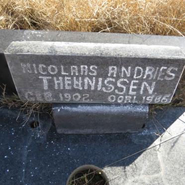 THEUNISSEN Nicolaas Andries 1902-19?5