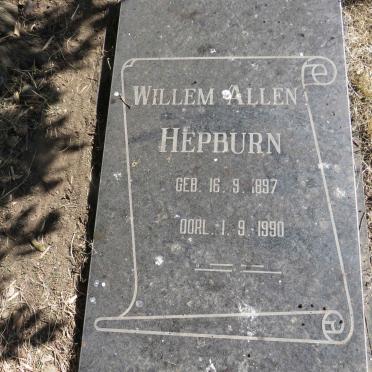 HEPBURN Willem Allen 1897-1990