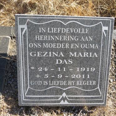 DAS Gezina Maria 1919-2011