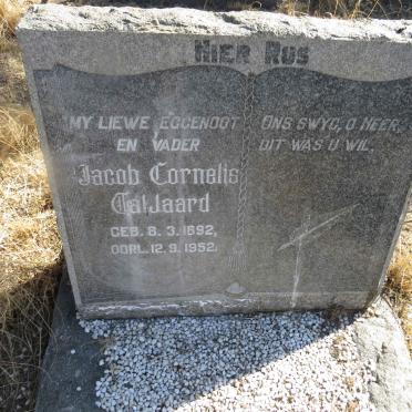 TALJAARD Jacob Cornelis 1892-1952