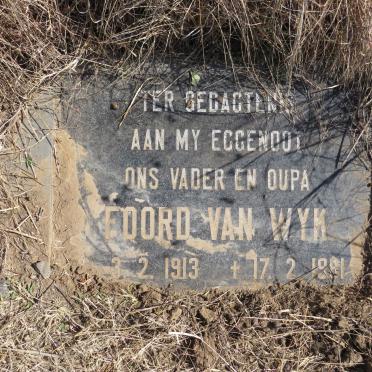 WYK Foord, van 1913-1981