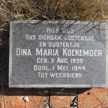 KOEKEMOER Dina Maria 1935-1944