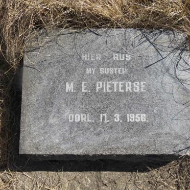 PIETERSE M.E. -1956