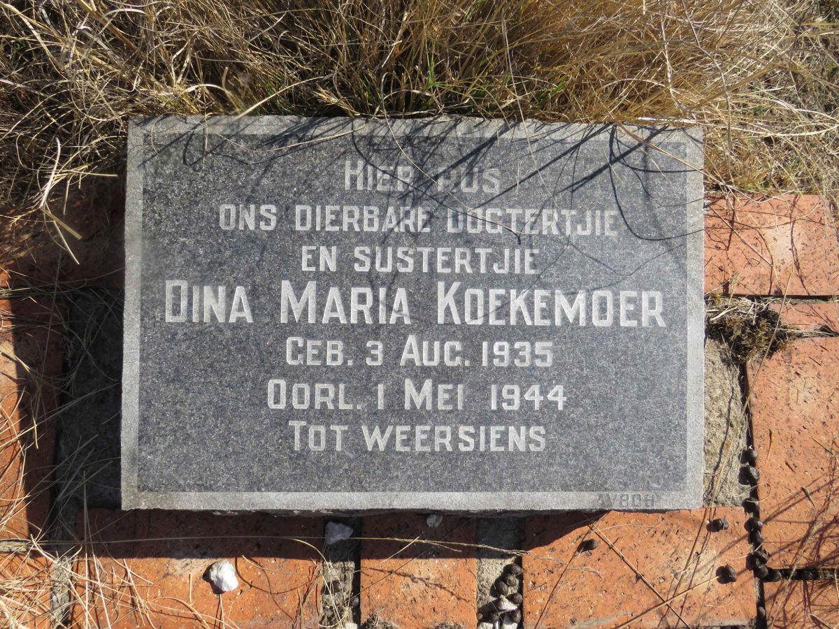 KOEKEMOER Dina Maria 1935-1944