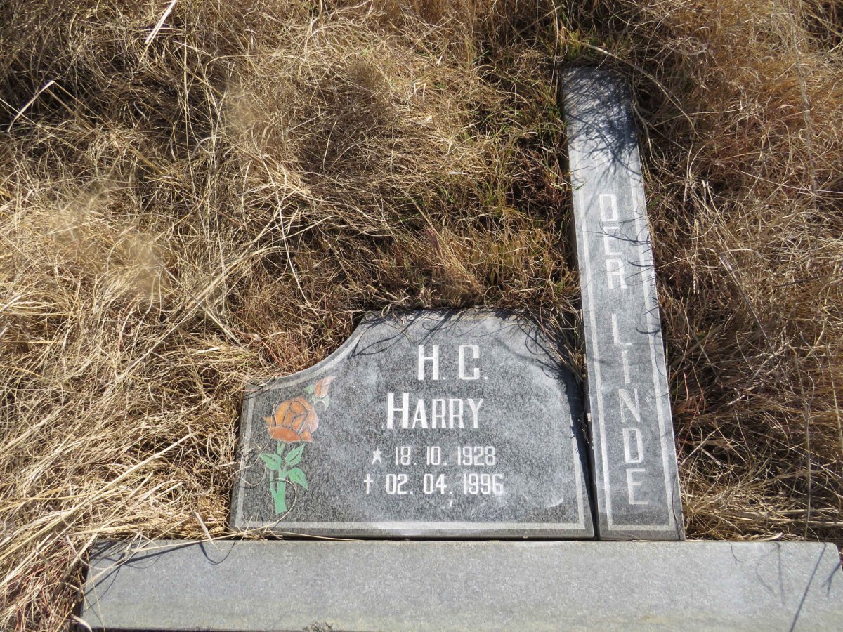 LINDE H.C. Harry, van der 1928-1996