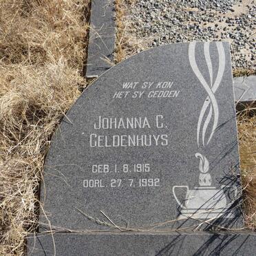 GELDENHUYS Johanna C. 1915-1992