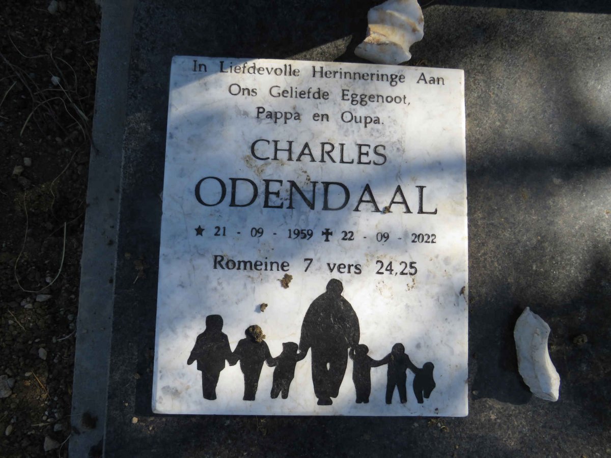 ODENDAAL Charles 1959-2022