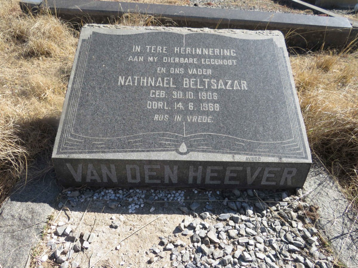 HEEVER Nathnael Beltsazar, van den 1906-1968