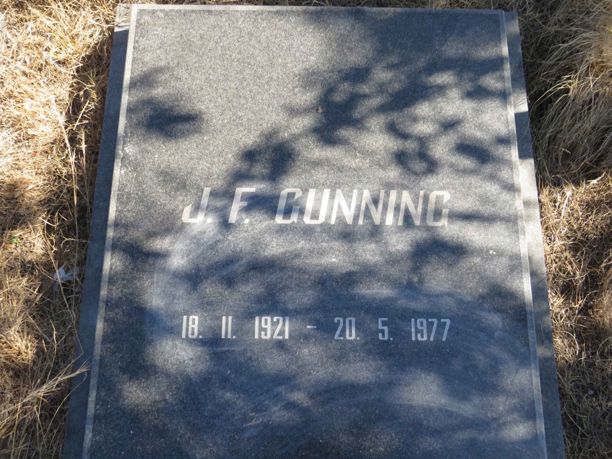 GUNNING J.F. 1921-1977