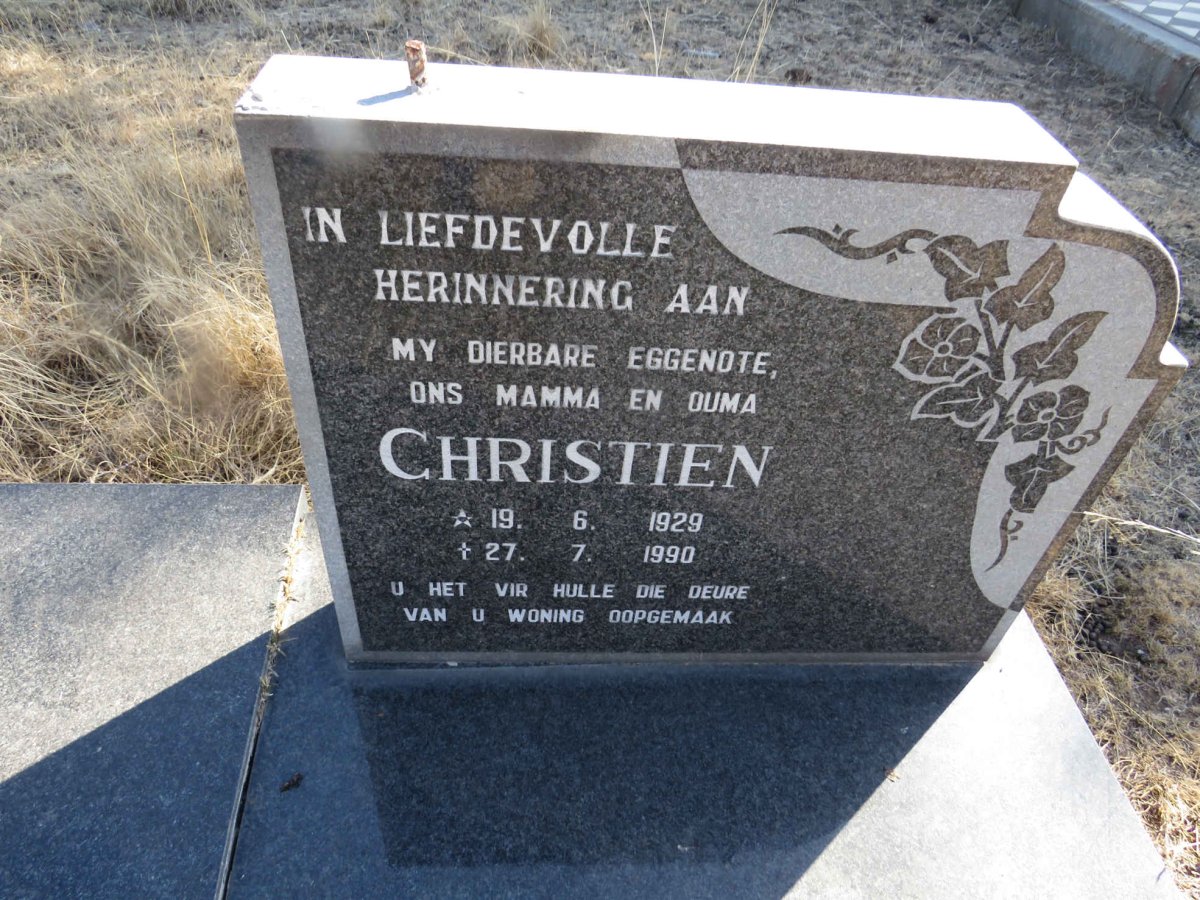 KOEN Christien 1929-1990