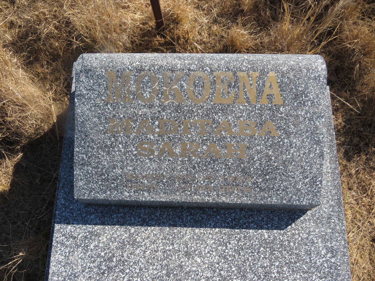 MOKOENA  Maditaba Sarah