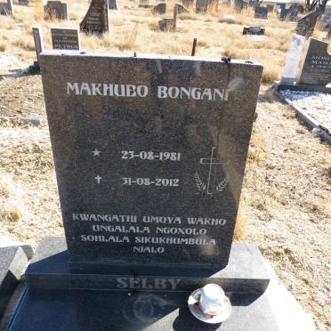 SELBY Makhubo Bongani 19981-2012