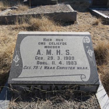 TALJAARD A.M.H.S. 1909-1983