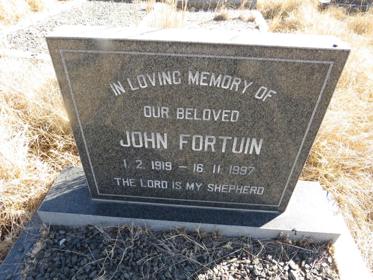 FORTUIN John 1919-1997