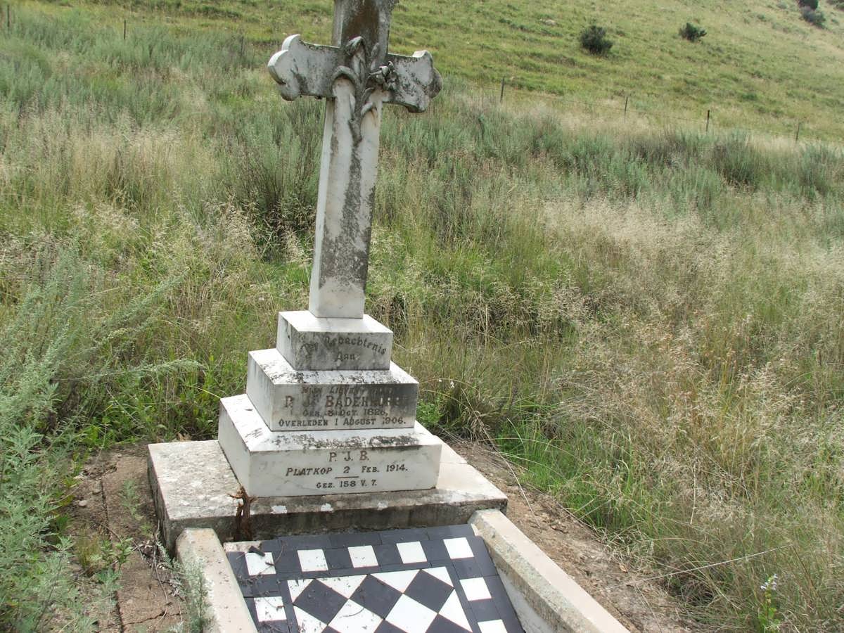 BADENHORST P.J. 1826-1906