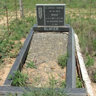 OLIVIER Hanlie 1956-1976