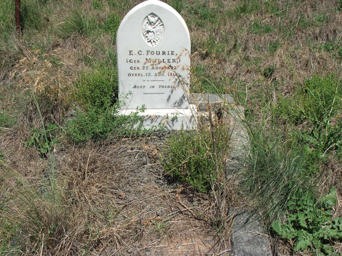 FOURIE E.C. nee MULLER 1892-1915
